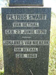 SWART Petrus 1876-1901 :: VAN NIEKERK Johannes 1868-1901