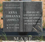 MARE Anna Johanna 1948-1994