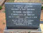 BRUYN  Hendrik Jacobus Cornelius, de 1905-1976