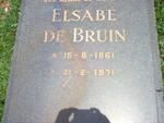 BRUIN Elsabe, de 1961-1971