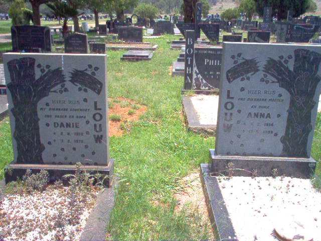 LOUW Danie 1912-1972 & Anna 1914-199?
