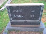 SNYMAN Helene 1891-1972