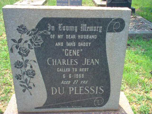 PLESSIS Charles Jean, du 1932-1959