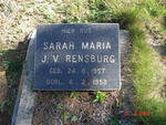 RENSBURG Sarah Maria, J.V. 1957-1958