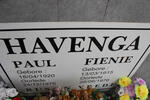 HAVENGA Paul 1920-1976 & Fienie 1915-1976