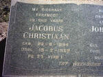 PRETORIUS Jacobus Christiaan 1884-1962 & Johanna C. 1902-1989