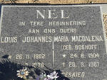 NEL Louis Johannes 1902-1978 & Maria Magdalena BOSHOFF 1904-1987