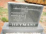 HEYMANS B.H.J. 1923-1997