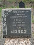 JONES Thomas 1876-1959