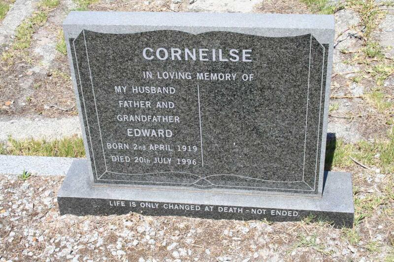 CORNEILSE Edward 1919-1996