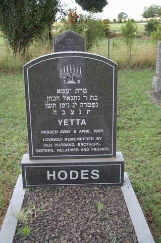 HODES Yetta - 1990
