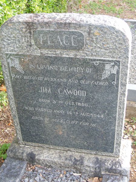 CAWOOD Jim 1866-1944
