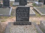 SAAYMAN Barthalomeus 1884-1965