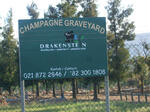 Western Cape, WELLINGTON, Champagne graveyard