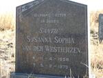 WESTHUIZEN Susanna Sophia, van der 1959-1973 