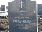 GREEN Freda 1927-1992