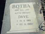 BOTHA Dave 1915-1992