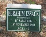 ESSACK Ebrahim -1984
