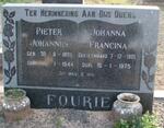 FOURIE Pieter Johannes 1885-1944 & Johanna Francina LOMBARD 1901-1975