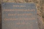 ELOFF Johanna Cornelia 1858-1934