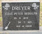 DREYER Elias Peter Rudolph 1873-1971