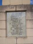 03. List of names on the Bedford War Memorial