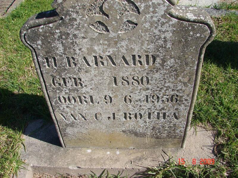 BARNARD H. 1880-1956