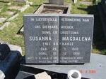 BOTHA Susanna Magdalena nee BARNARD 1900-1996