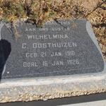 OOSTHUIZEN Wilhelmina C. 1910-1926