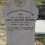 BASSON Louis Jacobus 1845-1917