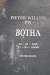 BOTHA Pieter Willem 1916-2006