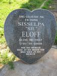 ELOFF Sisselpa 1927-2008
