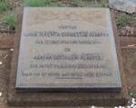 ALBERTS Louis Jeremia Cornelius 1840-1919 & Agatha Gertruda Du TOIT 1840-1911