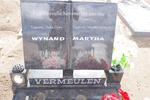 VERMEULEN Wynand 1930-2000 & Martha 1935-