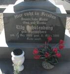 SCHULENBURG Elly nee SPRINGHORN 1909-2006
