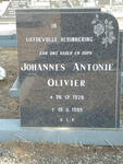OLIVIER Johannes Antonie 1928-1989