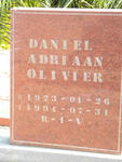 OLIVIER Daniel Adriaan 1923-1994