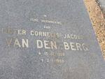 BERG Pieter Cornelis Jacobus, van den 1908-1988