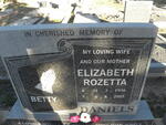 DANIELS Elizabeth Rozetta 1936-2005