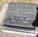 COPELAND Marjorie Lawrence -1968
