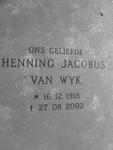 WYK Henning Jacobus, van 1918-2002
