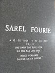 FOURIE Sarel 1954-1997