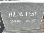 FEST Hilda 1897-1972