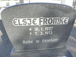 FROMKE Elsje 1927-1973