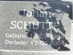 SCHUTTE Johan 1986-2004