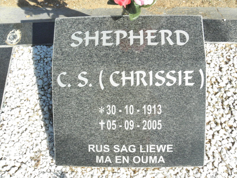 SHEPHERD C.S. 1913-2005