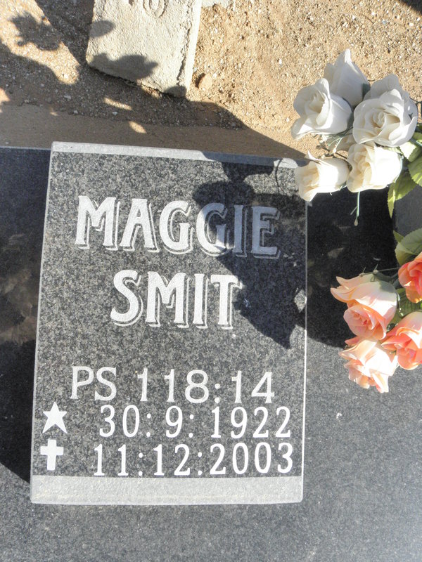 SMIT Maggie 1922-2003
