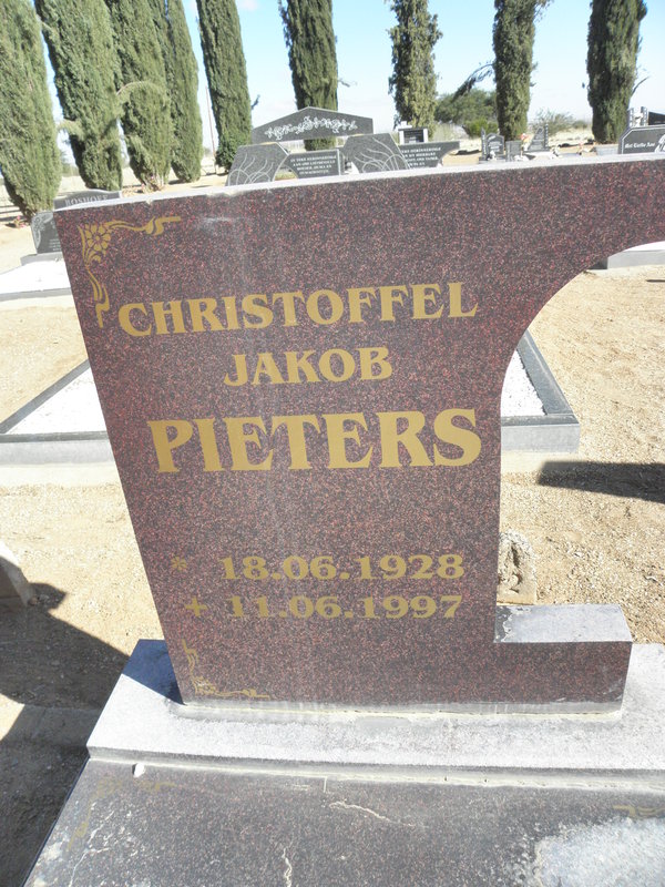 PIETERS Christoffel Jakob 1928-1997