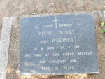 MELLY Minnie nee WEIDNER 1929-1971