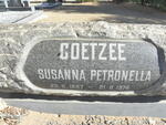 COETZEE Susanna Petronella 1897-1974
